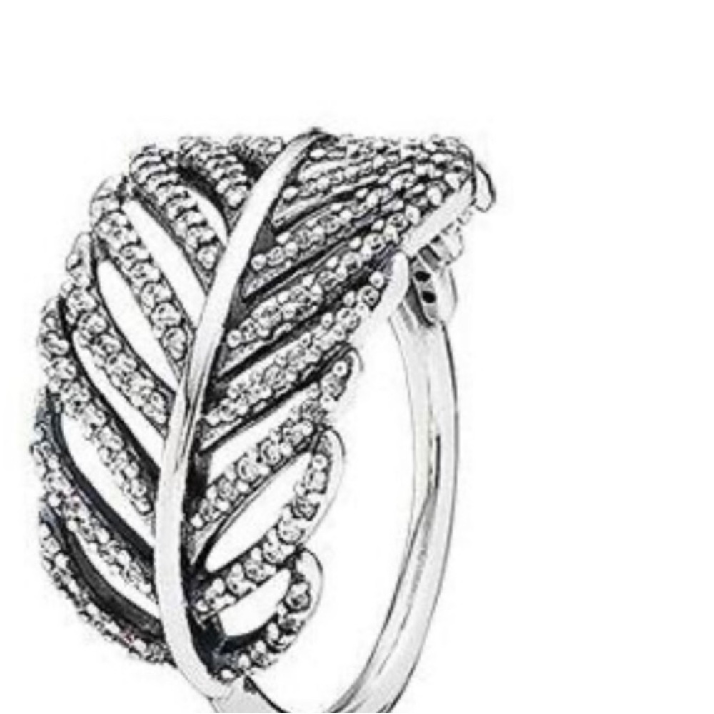 Pandora feathers ring size 50